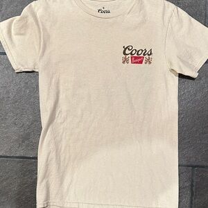Coors Banquet Cream Short Sleeve Tee
